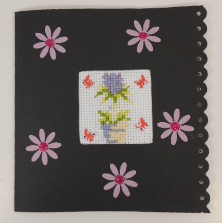 Atelier Fête des mères : Carterie (point de croix)