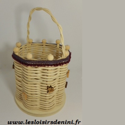 Atelier Panier en rotin