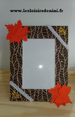 Atelier cadre photo d'automne