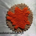 Atelier dessous de verre d'automne