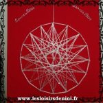 Atelier boule de noël string art