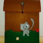 Atelier étui de tablette en feutrine