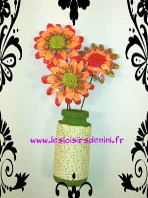 Atelier fleurs en pâte polymère