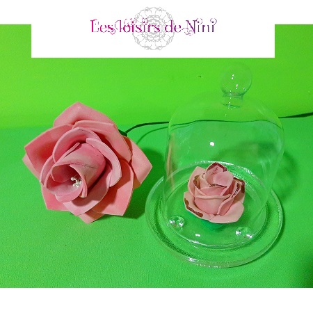 Rose en mousse thermoformable