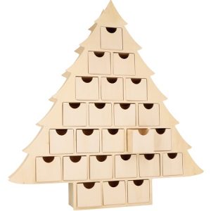 Calendrier de l'avent sapin