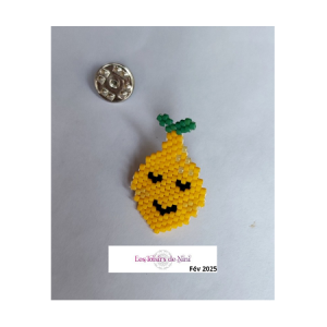 Pin's citron kawaï
