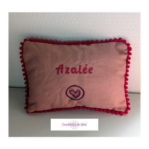 Coussin personnalisé avec valériane – Image 2