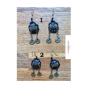 Boucles d'oreille steampunk 6