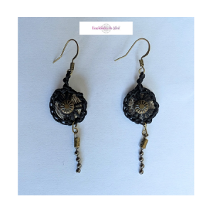 Boucles d'oreille steampunk 1