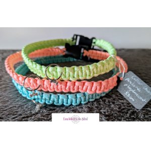 Collier paracorde pour chien