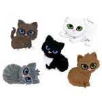 Boutons assortiments chat