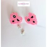 Boucles d'oreille coeur émoticône