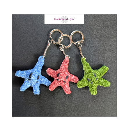 Porte-clé étoile Kawaï – Image 2