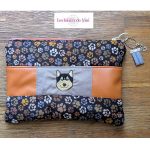 Trousse motif Husky
