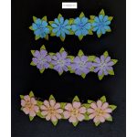 Barrette à cheveux fleurie