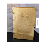 Carnet steampunk doré