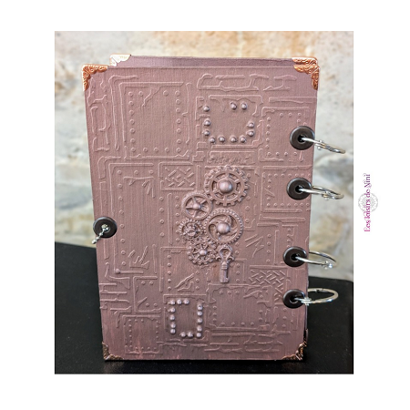 Carnet steampunk chocolat – Image 3